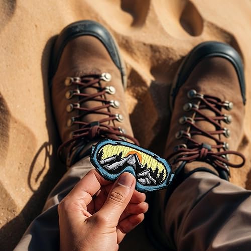 Miniatura 10 de Parche para planchar con llama de 3.5 pulgadas  Llamas bordadas para camping, viajero, niña, Scout, apliques de viaje, parches para planchar o coser