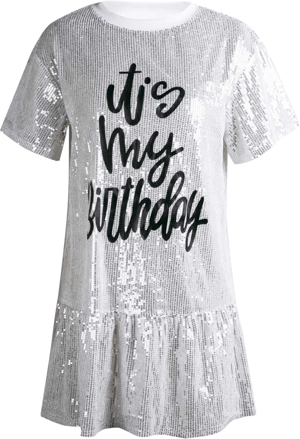 FLOYU Women Sequin Birthday Dress It's My Birthday Dresses Sparkly Party Tops Sexy Birthday Outfits - Image 5