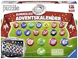 Adventskalender für Fußball-Fans der Bundesliga 2 Ravensburger 3D Puzzle 11696 - Bundesliga Adventskalender