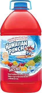 Hawaiian Punch Fruit Juicy Red 1 Gallon Bottle - Caffeine-Free Gluten-Free Juice Drink, Vitamin C Boost, Under 100 Calories