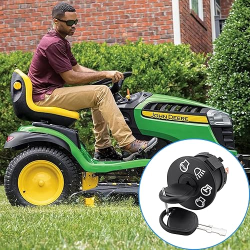 Miniatura 8 de Kabing Interruptor de encendido de arranque compatible con John Deere L100 L105 L107 L108 L110 L111 L118 L120 L130 125 135 145 155c 190c G110 Tractor