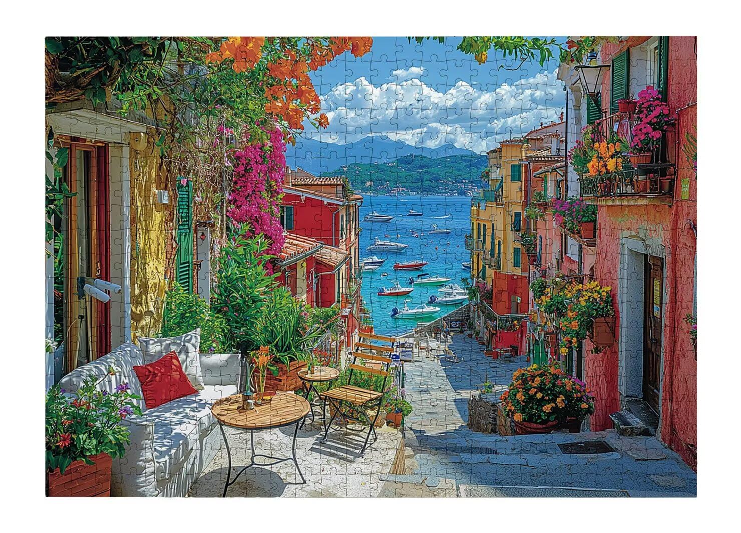 Puzzle 2000 Pezzi, Puzzle Italia per Adulti, 100x71cm, Compact Box -4616