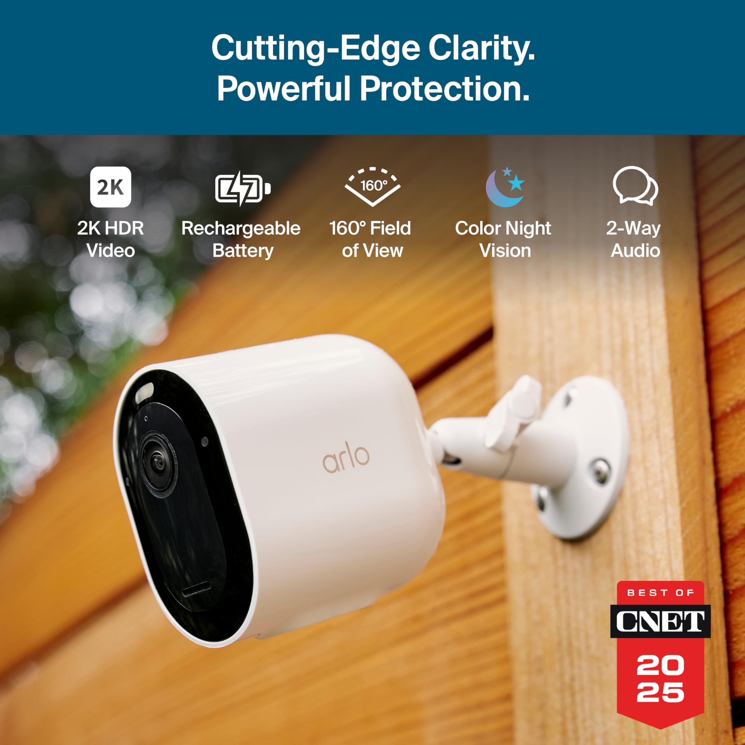 Amazon.com : Arlo Pro Wireless Security Camera 2K HDR (6th Gen