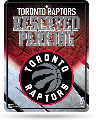 Miniatura 102 de Rico Industries NBA Basketball Metal Parking Sign