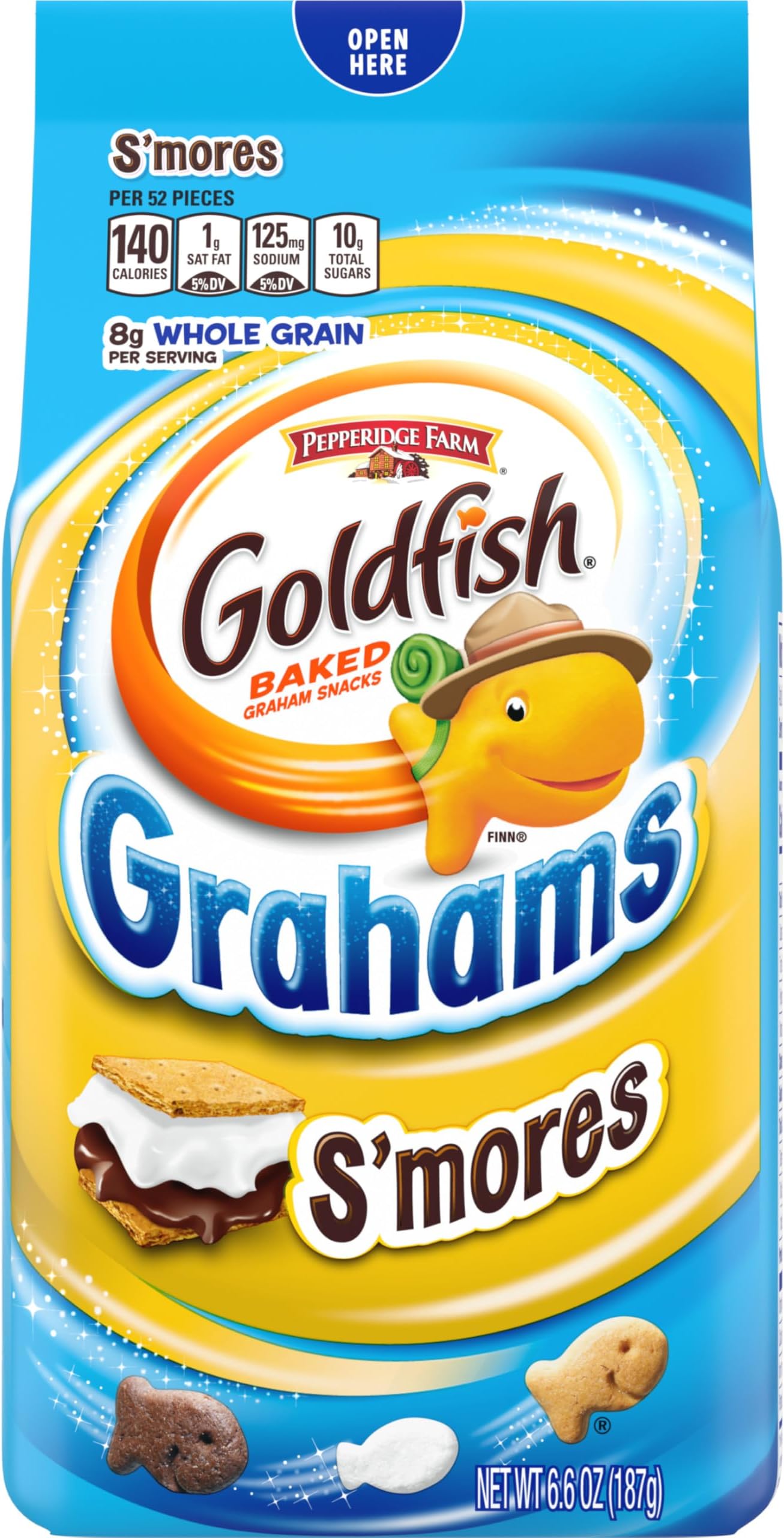 Pepperidge Farm Goldfish, S'Mores Mix-Up Adventure, 187 g 6.6 oz Package