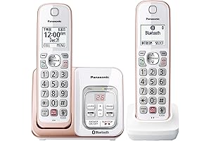 Panasonic KX-TGD862G Cordless Phone with Link2Cell Bluetooth for Seamless Home and Cell Connectivity