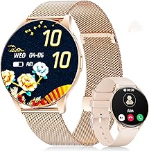 LIGE Women’s Smartwatch (2 Bracelets), 1.43 Inch HD AMOLED Display Smartwatch with Phone Function, Fitness Watch, Sports W…