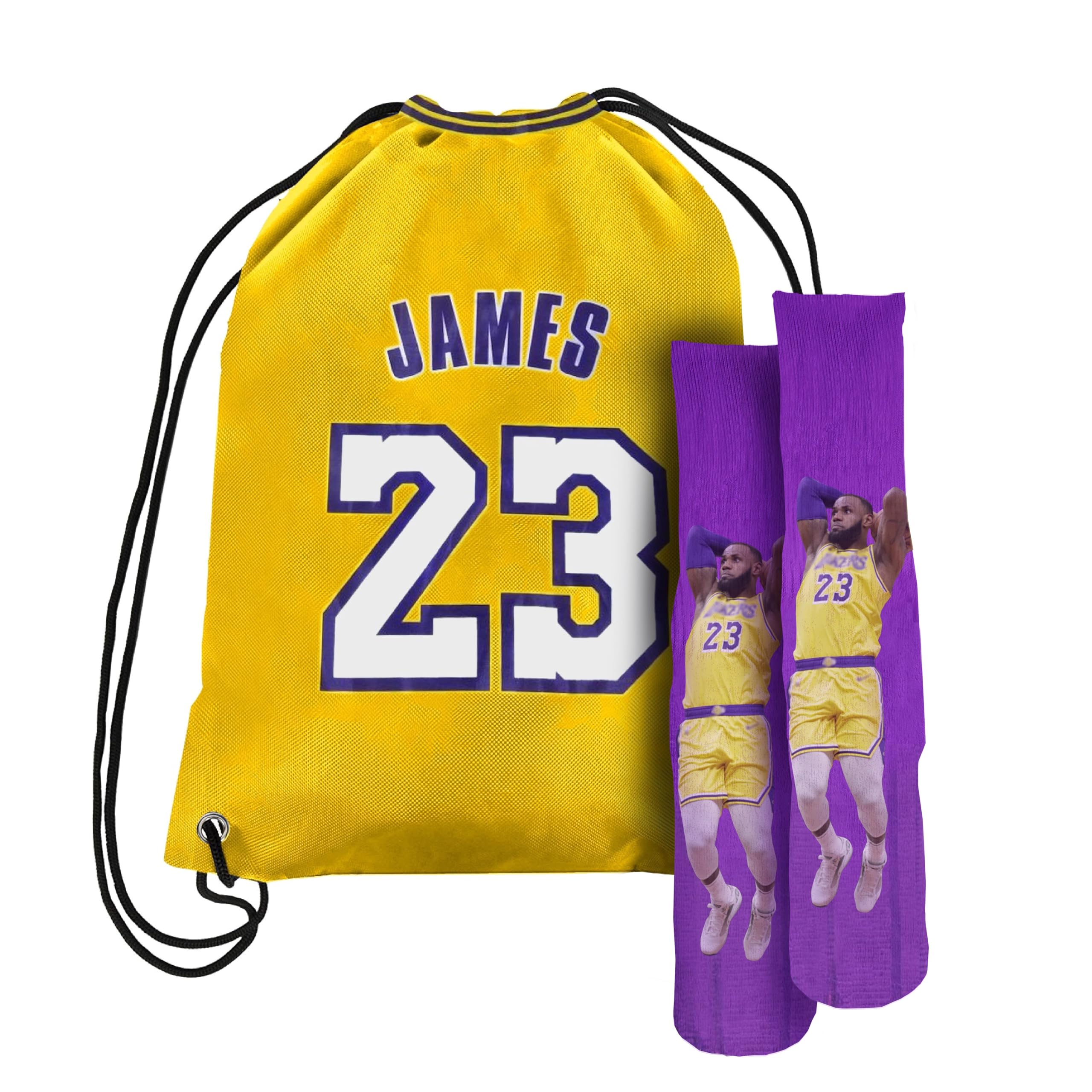 Youth Boys Basketball Socks Set Lucky Number Mens Sports Athletic Crew Socks Set