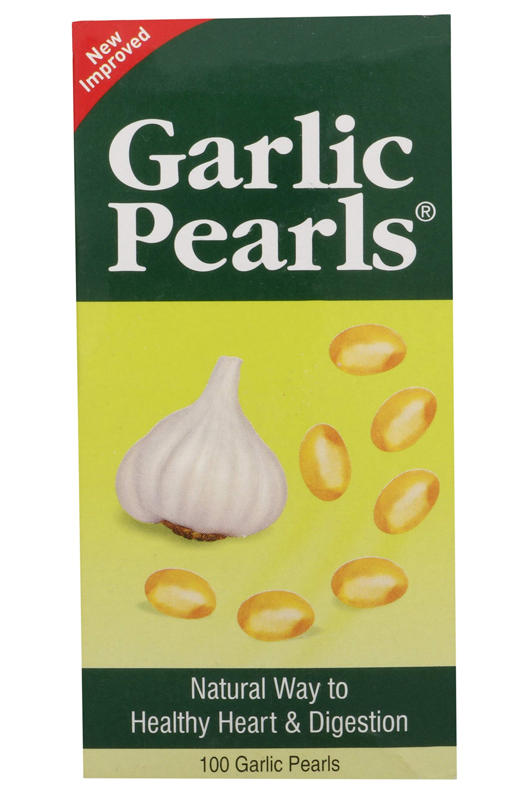 Garlic Pearls Capsules, 100 Capsules (Healthy Heart & Digestion) (B071H49M48) Amazon Price History, Amazon Price Tracker
