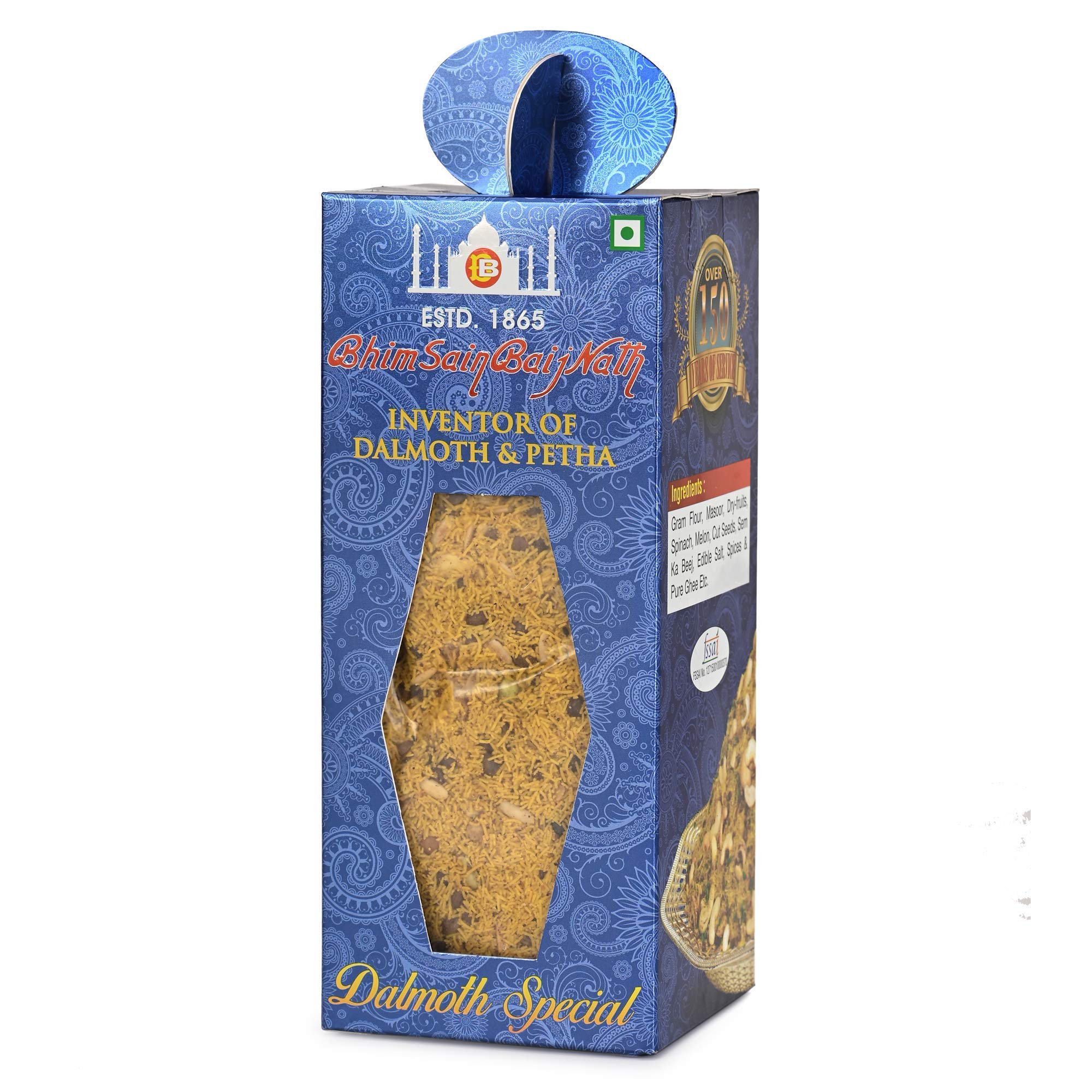 Bhim Sain Baij Nath Agra Kaju Dalmoth - Pure Desi Ghee (500g) (B08DP62G4X) Amazon Price History, Amazon Price Tracker