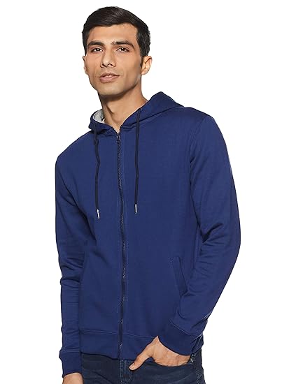 Men's Sweatshirt (DKAW36-M_Blue Print_M)