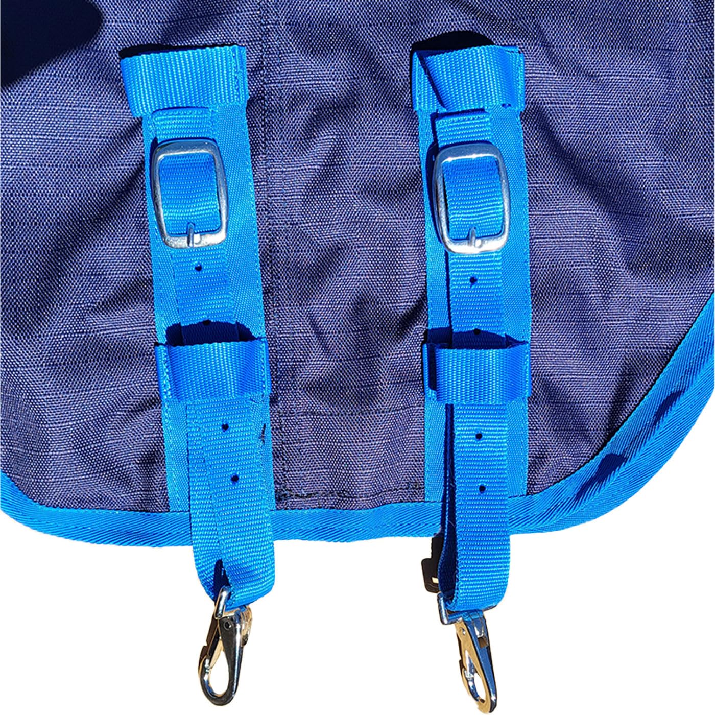 Brama-West 125 - Manta para lluvia (1200D, resistente al agua y transpirable), diseño de caballo