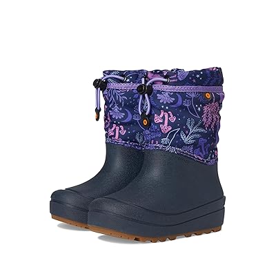 Bogs Kids Snow Shell Boots Cosmic Forest (Toddler/Little Kid/Big Kid) Kids Shoes Indigo