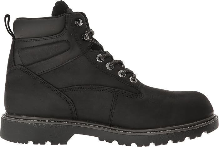 Мужские ботинки Wolverine Floorhand Soft Toe, цвет: Чёрный — фото 3