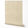 GP TONER Non-Woven Wallpaper Beige Structure Pattern Vintage Plaster Look Texture Wallpaper Modern Design Living Room Bedroom Hallway UV-Resistant Wallpaper 5 m x 0.5 m