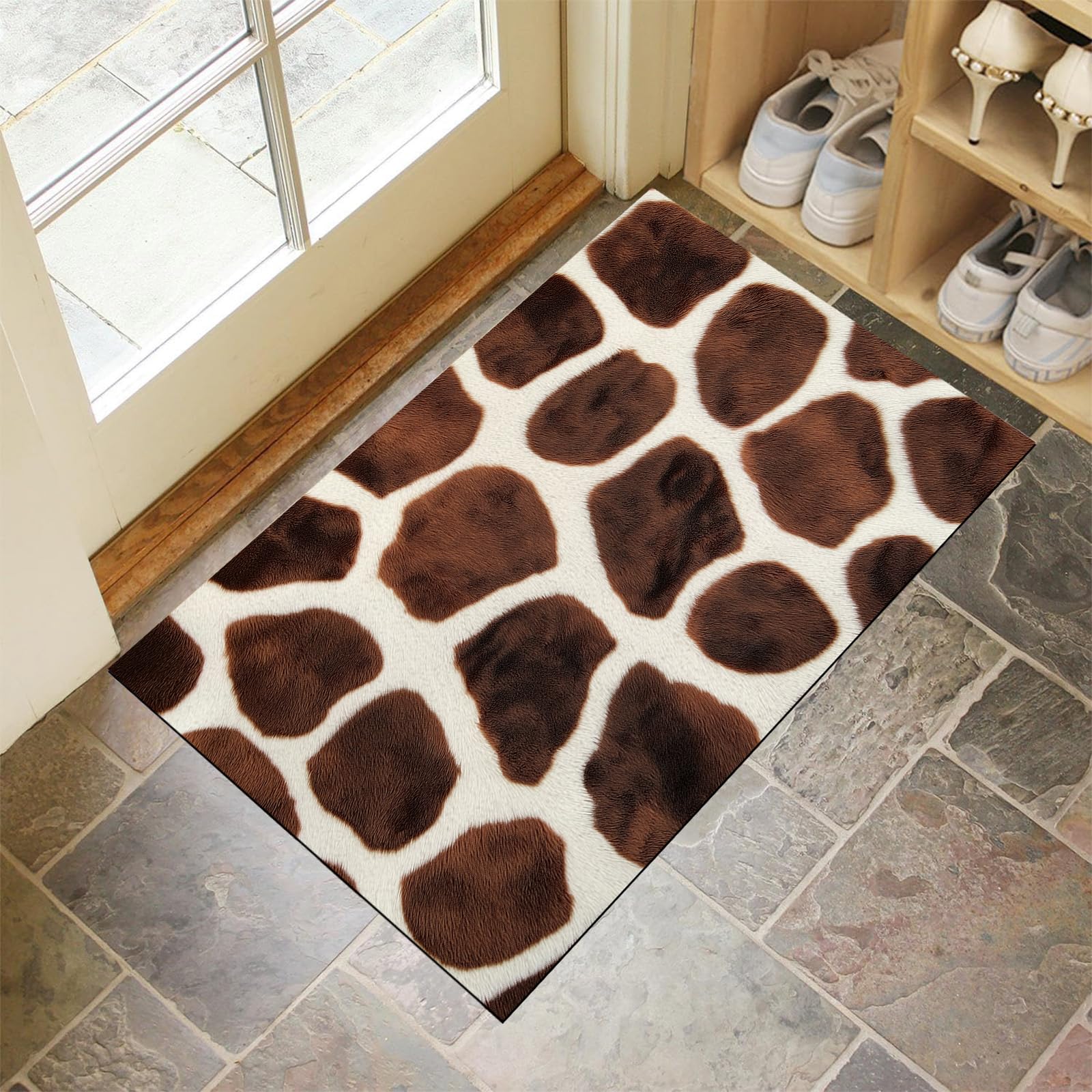 Tapis de porte intérieur entrée super absorbant et paillasson lavable résistant