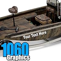 Vista 5 de Calcomanías de letras y números de barco personalizados (dos calcomanías) de vinilo marino