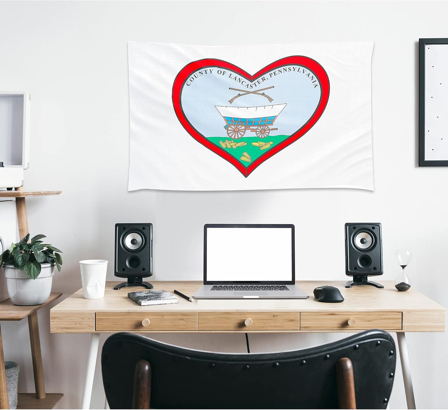 Lancaster County Flag 3x5 ft – State Pride Banner for Parades, Home, Events, Collectors – Heritage Display for Outdoor Pole or Indoor Wall – Vivid Color, Double Stitched, Brass Grommets