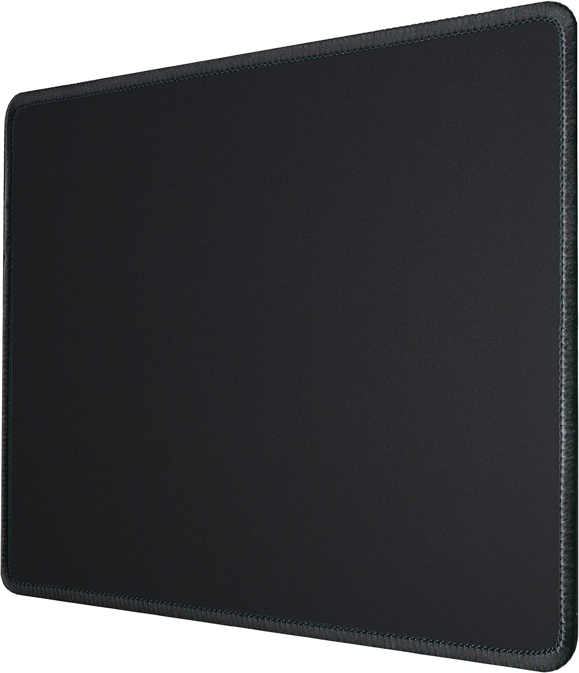 Silent Monsters Mouse Mat Medium 36 x 25 cm / 14 x 10 inches, black Mouse Pad, Stitched Edges, Mousemat for Office and Gaming, Mousepad Non-Slip Rubber Base, Desk Mat