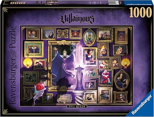 Puzzle 1000 pieces Ravensburger Disney Villainous Méchante Reine Sorcière