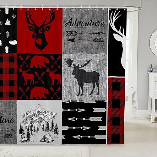 Vista 32 de Erosebridal Kids Tie Dye Shower Curtain, Girls Bohemian Hippie Bath Curtain, Watercolor Psychedelic Bathroom Accessories, Waterproof Polyester