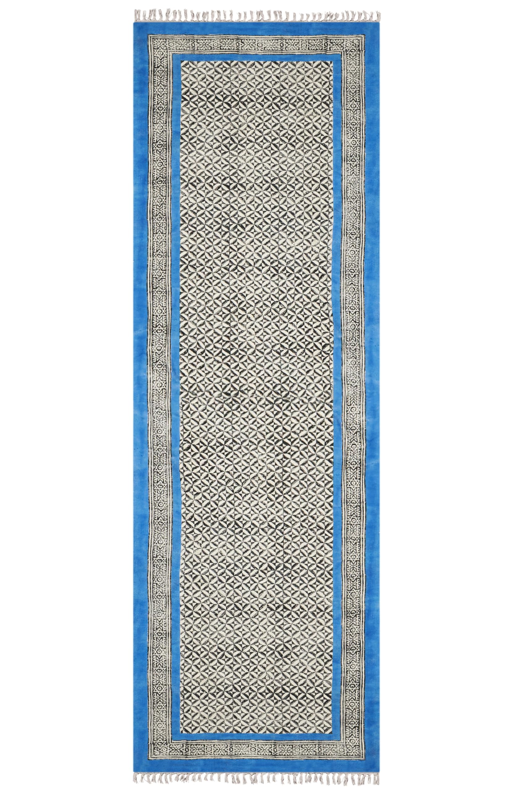 Kilim Bieżnik 2 x 12 do wewnątrz, na zewnątrz, chodnik, kamień, łatwy do prania, pranie ręczne, bawełniany bieżnik, 0,5 cm, boho, chodnik do przedpokoju, na schody, korytarz