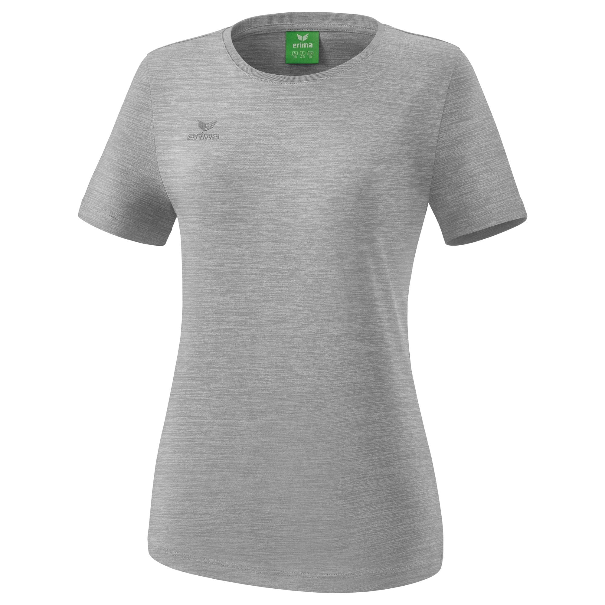 Erima Women's Teamsport T-Shirt (2082505), Grey Melange, 48