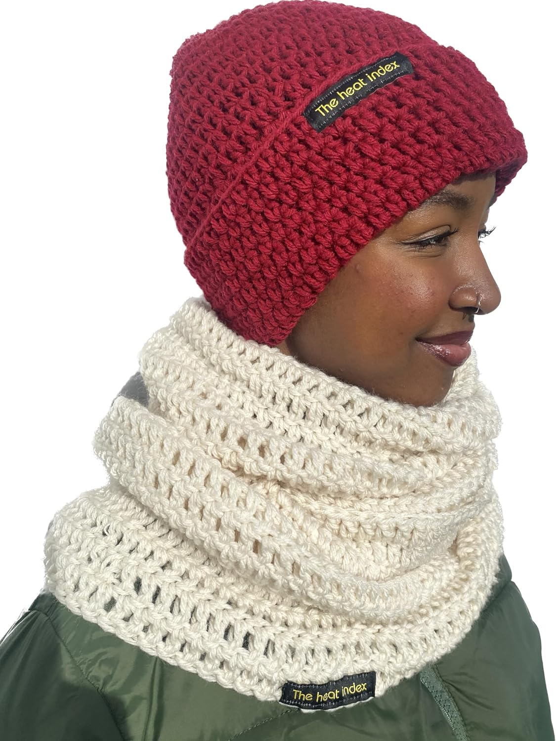 Beanie Bambu International Hat Scully Scull Cap Hand Made Fall Winter idea Unique one of a Kind
