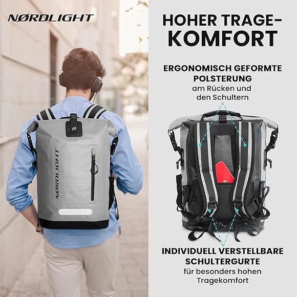 Nordlight wasserdichter rucksack Outlet