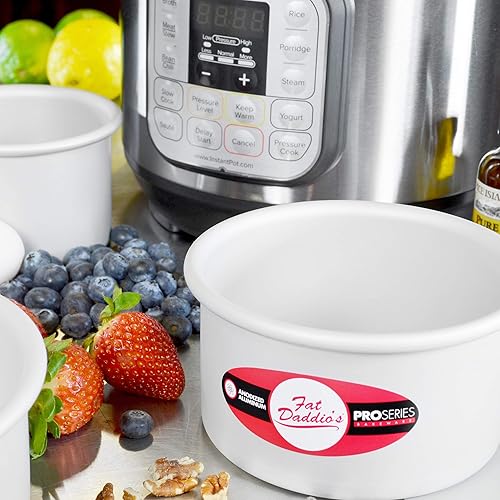 Miniatura 57 de Molde para tarta redondo de aluminio anodizado Fat Daddio con base extraíble