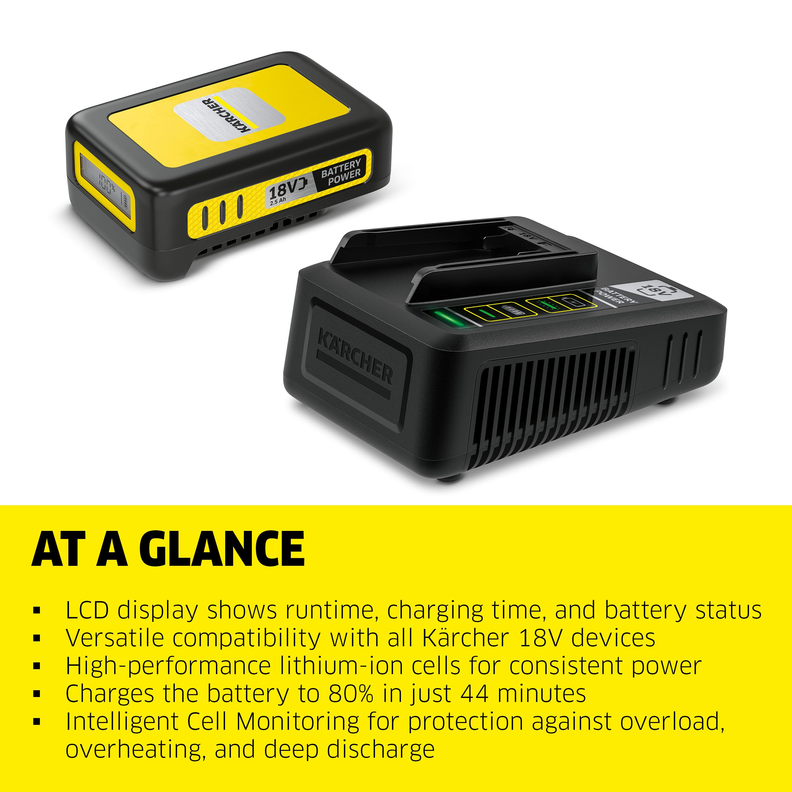 Batterie De Rechange 2500 MAh Pour Kit De Batterie 18 V