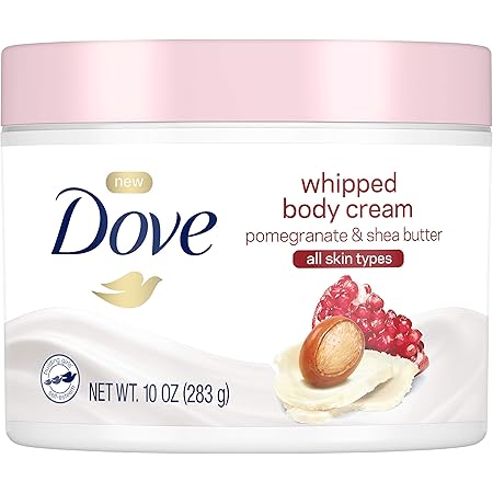 dove whipped lavender and coconut milk body cream 10 oz