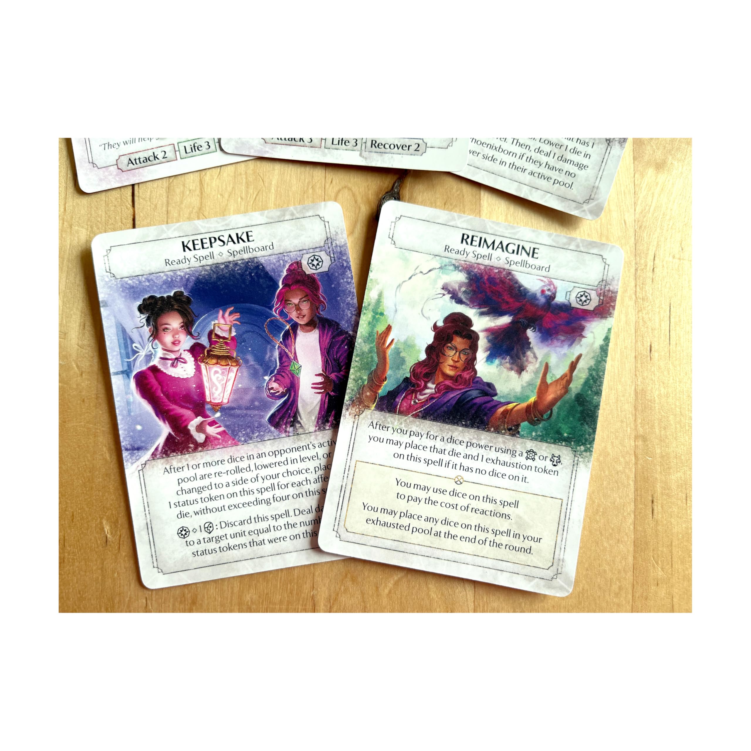 Ashes Reborn: The Masters Of Gravity Expansion - Gioco Di Carte Espansione Per 2 Giocatori - Nuovo Phoenixborn Echo Greystorm