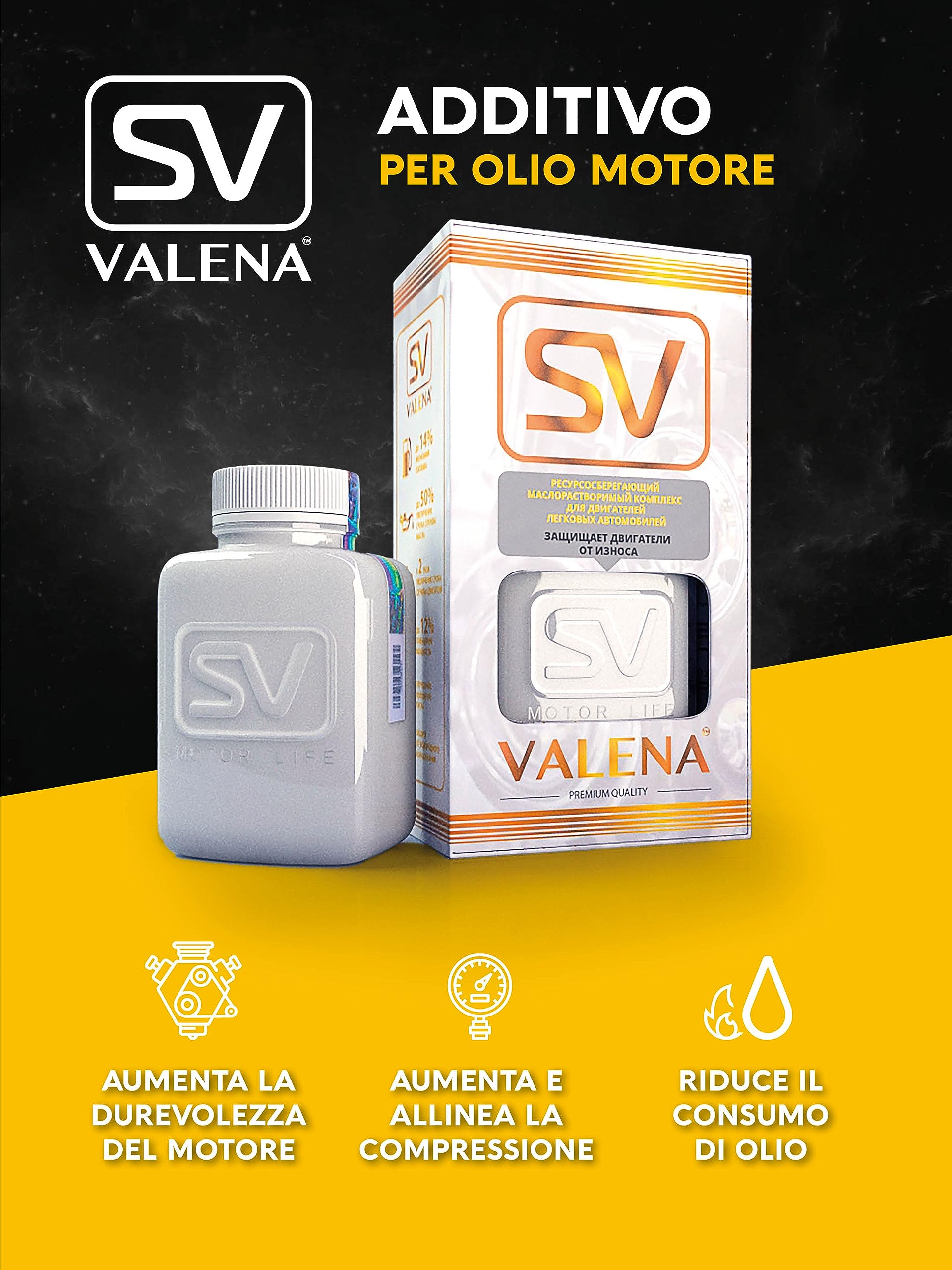 Generico Valena-SV per Motori a combustione Interna 200ml
