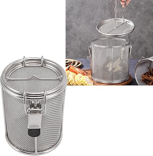 Miniatura 2 de Infusor de bolas de té de acero inoxidable 304, colador multifuncional para condimentos con gancho de cadena extendido, ideal para hacer té y cocinar
