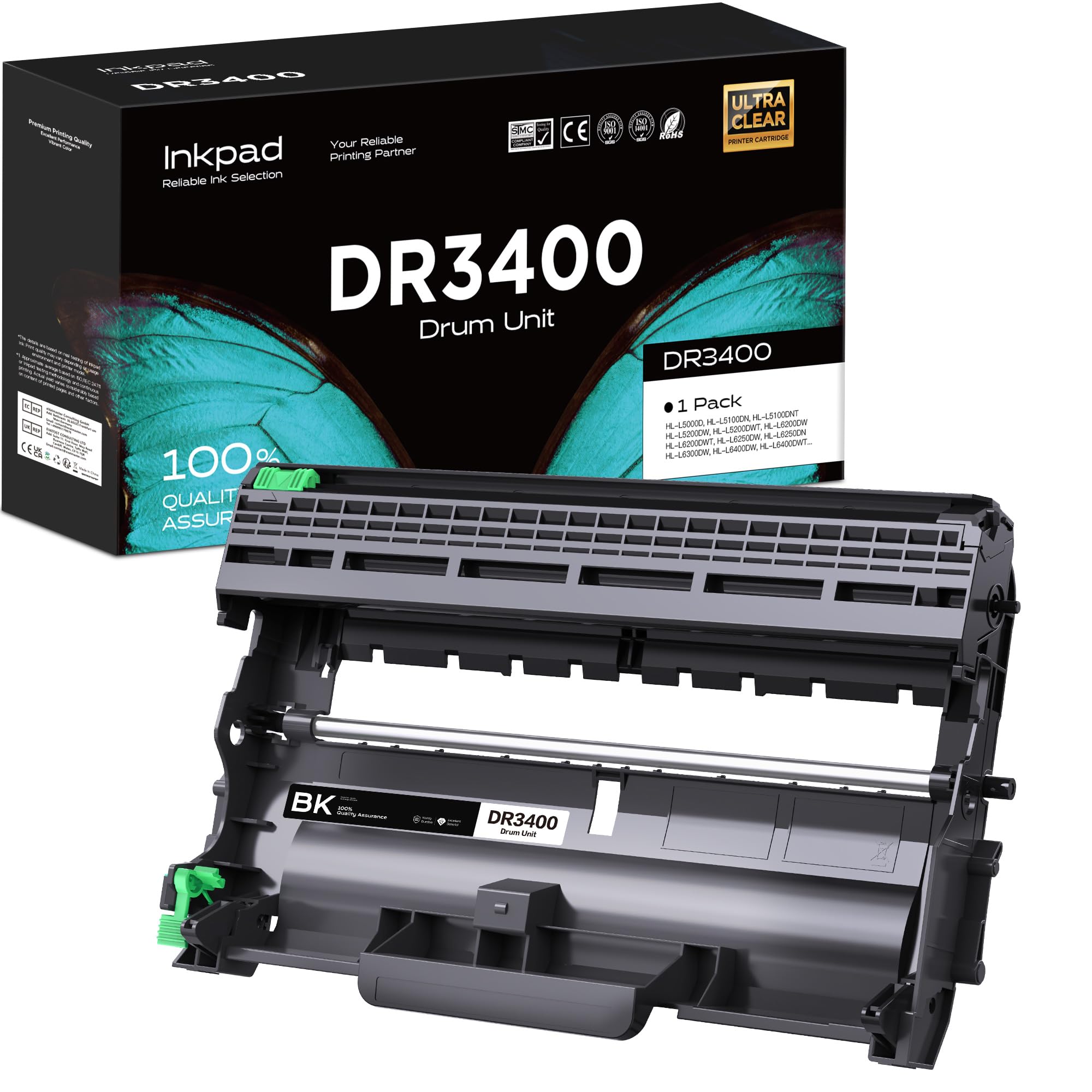 iNKPAD TN2420 Cartuchos de tóner Compatibles con Brother MFC-L2710DW L2750DW L2710DN L2730DW HL-L2310D L2350DW DCP-L2510D L2530DW L2550DN (2 Negro) — view 15