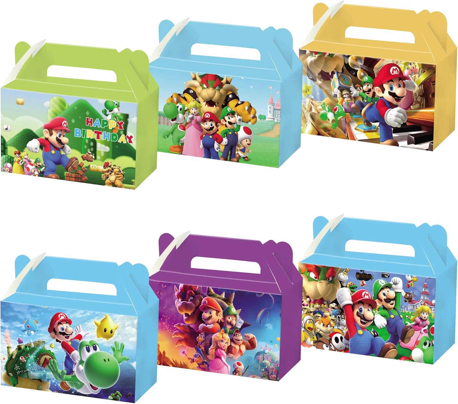 Mario Birthday Party Supplies, Mario Party Favors Include