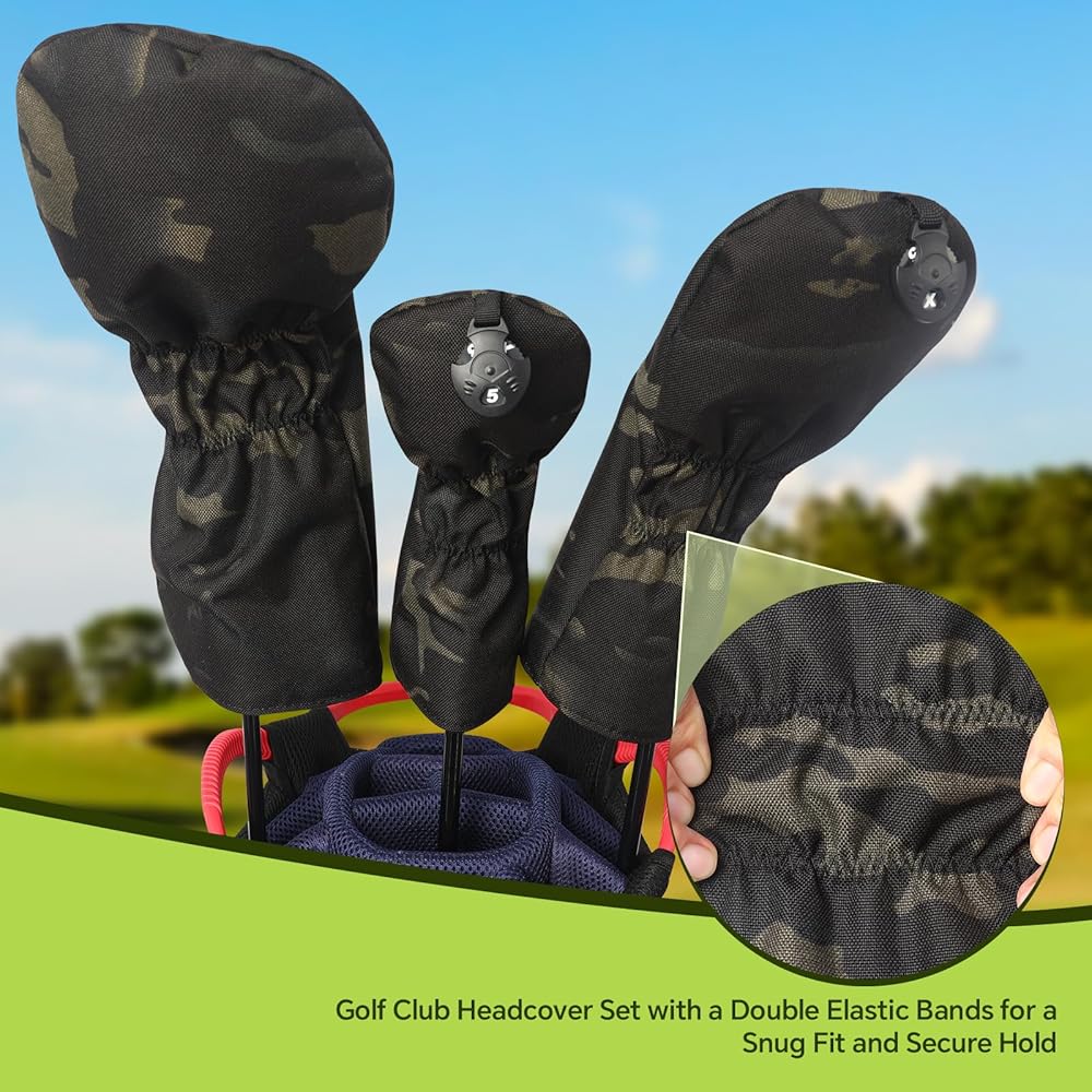 Amazon.com : Golf Head Covers for Golf Clubs, Pu Vintage