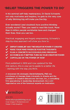 The Magic of Thinking Big