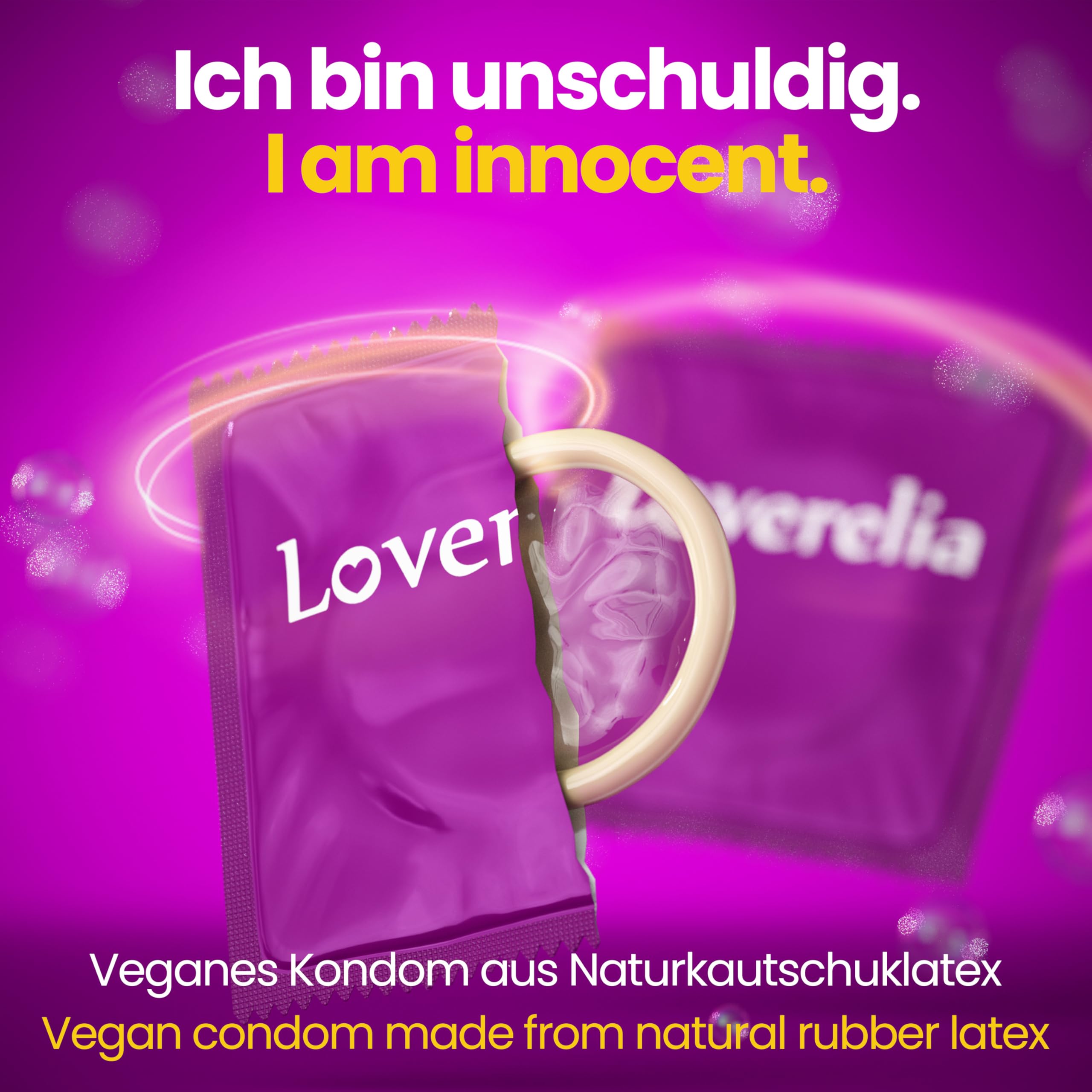 Loverelia Dry Kondome - 100 Stck (2x50 Stck) - trockene unbeschichtete  Kondome - ohne Gleitmittel - Naturkautschuk Latex - Vegan - 53 mm Breite -  0,07 mm Wandstrke : Amazon.de: Drogerie & Krperpflege