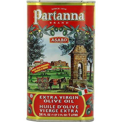 Partanna Extra Virgin Olive Oil, 34 Ounce