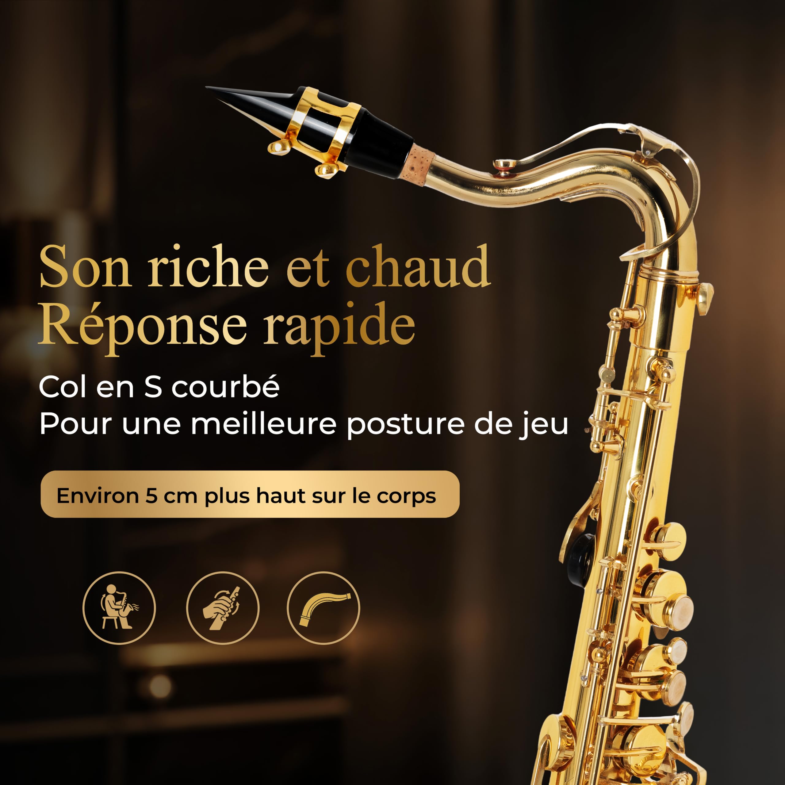 Classic Cantabile Youngstar AS-420 Saxophone Alto Enfant, Général
