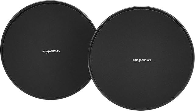 Amazon Basics Double Sided Core Exercise Gliding Sliders 1-Pair
