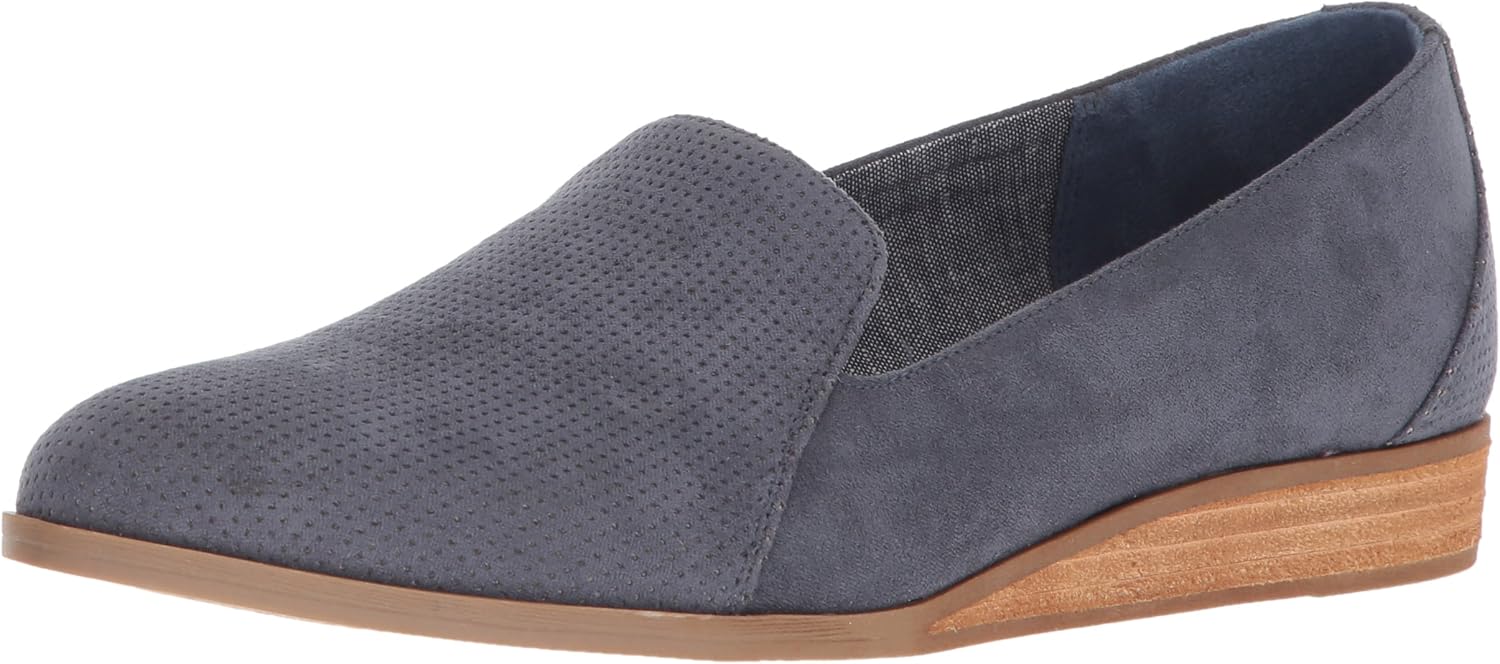 Dr. Scholl's Shoes Women's Dawned Loafer, Oxide Microfiber, 6 M US