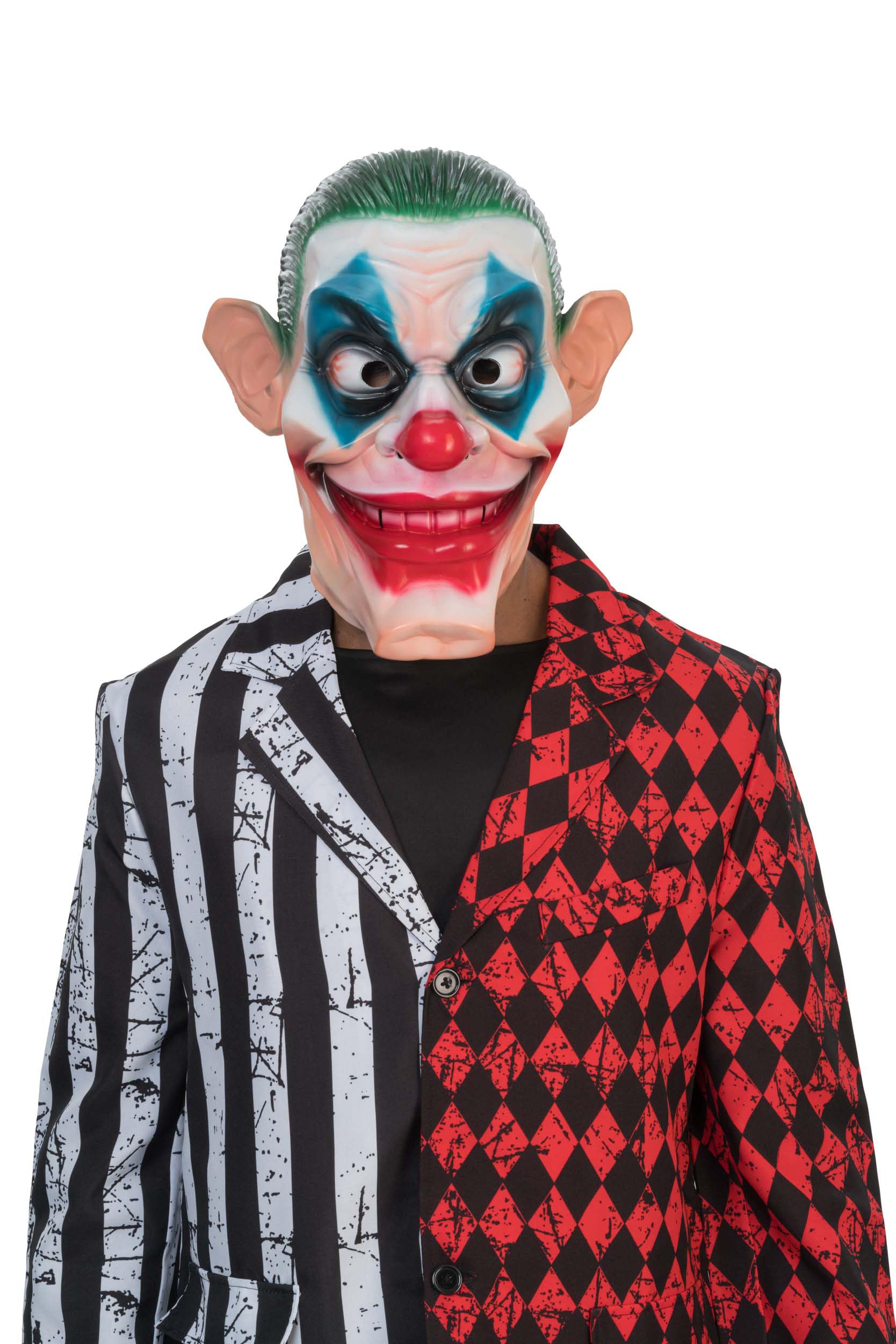 Chaks - Máscara de payaso de terror de espuma, máscara para Halloween