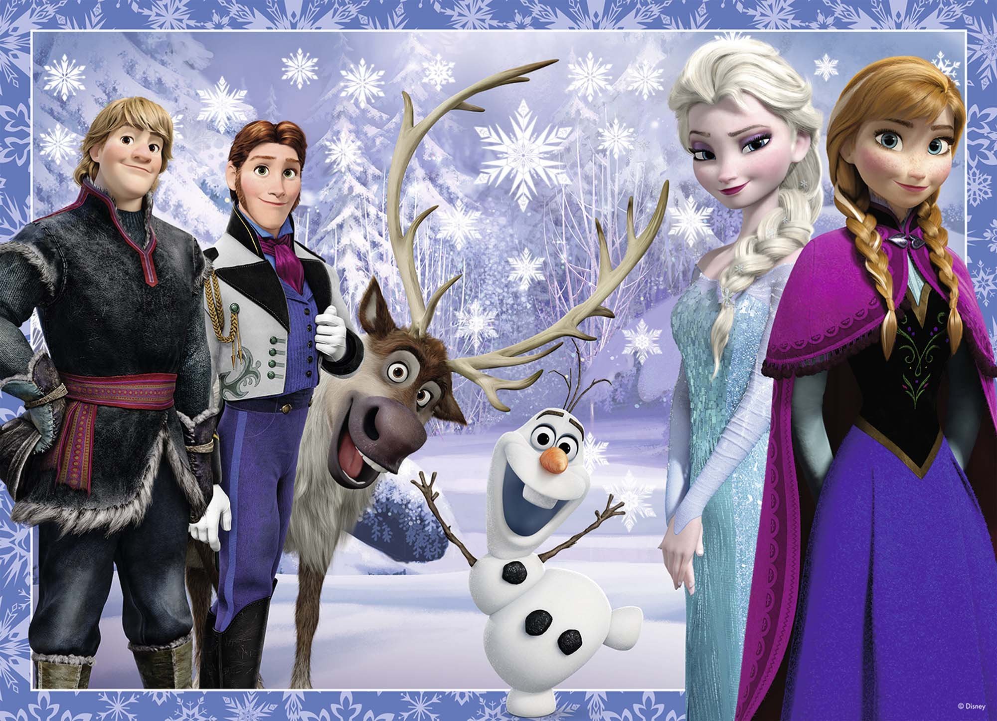 Ravensburger Frozen - Bumper Pack, Cuatro Rompecabezas de 42 Piezas, 36 x 26 cm 70251