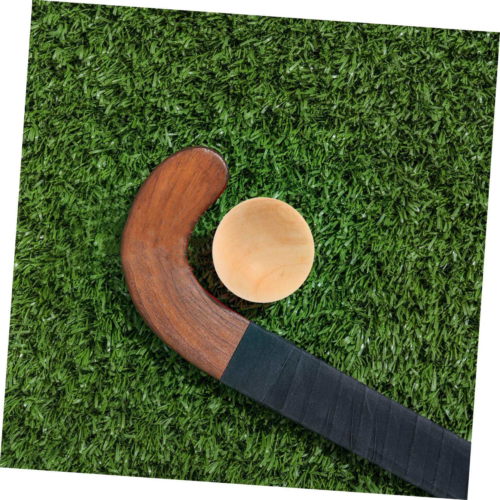 15pièce Boules De Hockey Bois Boules De Hockey Stables Et Durables pour Entraînement Extérieur sans Rebond Idéales pour Compétitions Et Jeux De Rue