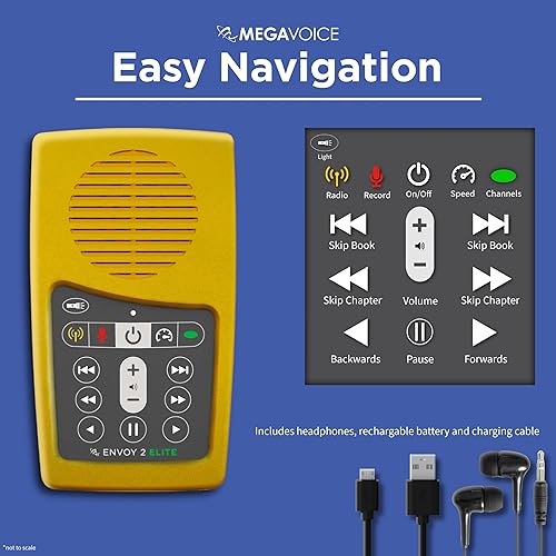 Vista 4 de Español Reina Valera 1960 (RVR60) MegaVoice Reproductor de Biblia de audio con energía solar (RVR60-Solar)