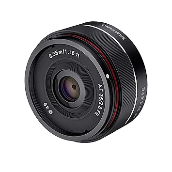 Samyang AF 35 mm F2.8 Auto Focus Lens for Full Frame Sony E Mount (Black)