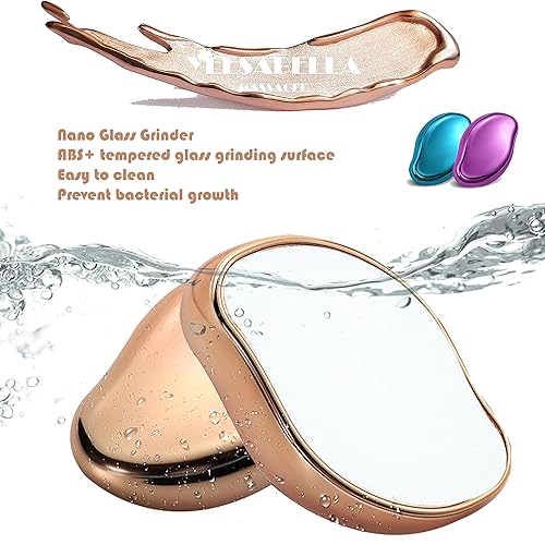 Miniatura 2 de Yeesabella Borrador de pelo de cristal removedor de vello mágico borrador de vello depilador herramienta para brazos piernas espalda mujeres y